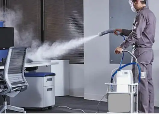 Απολύμανση εσωτερικού χώρου από συνεργείο
